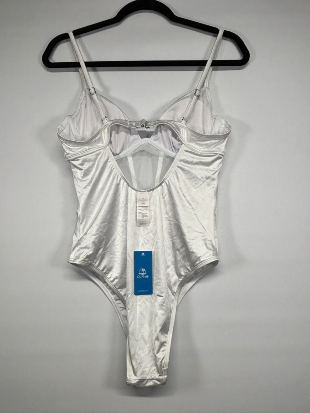 ✨Cupshe Beach Goddess Corset Underwire One-Piece Swimsuit Size M-NWT 🏷️ - Picture 5 of 12